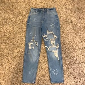 Hollister Smiley Face jeans